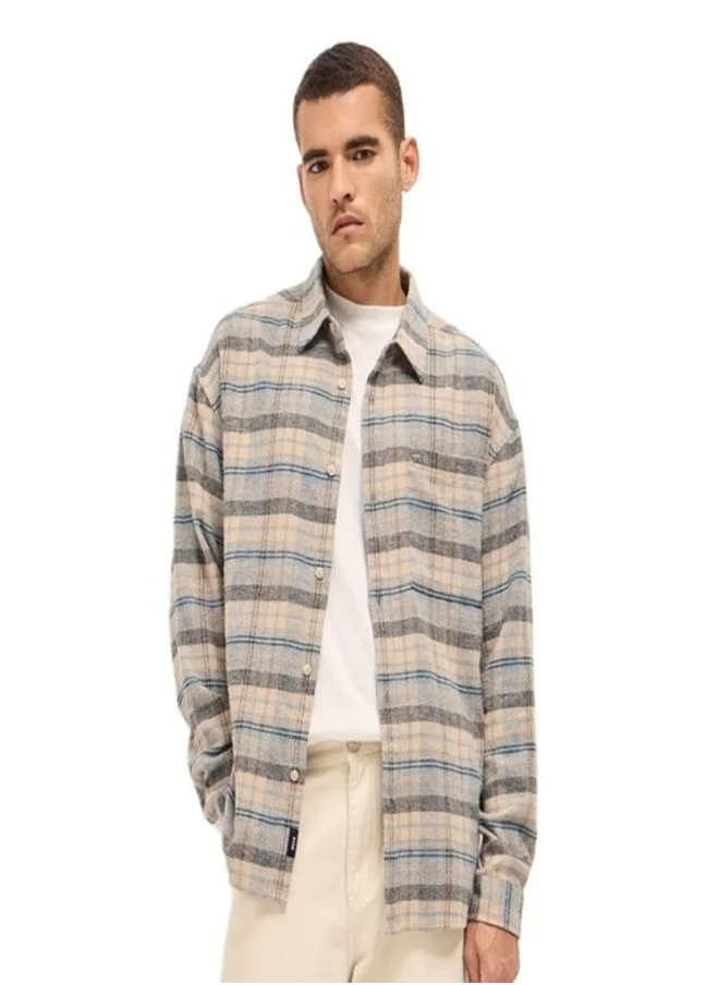 THE BEAR HOUSE Men's Shirt for Casual and Formal Wear | Classic Button-Down Style for Office, Daily Use, Travel, Events & All-Season Outfits | Versatile & Stylish Wardrobe Essential for Every Occasion