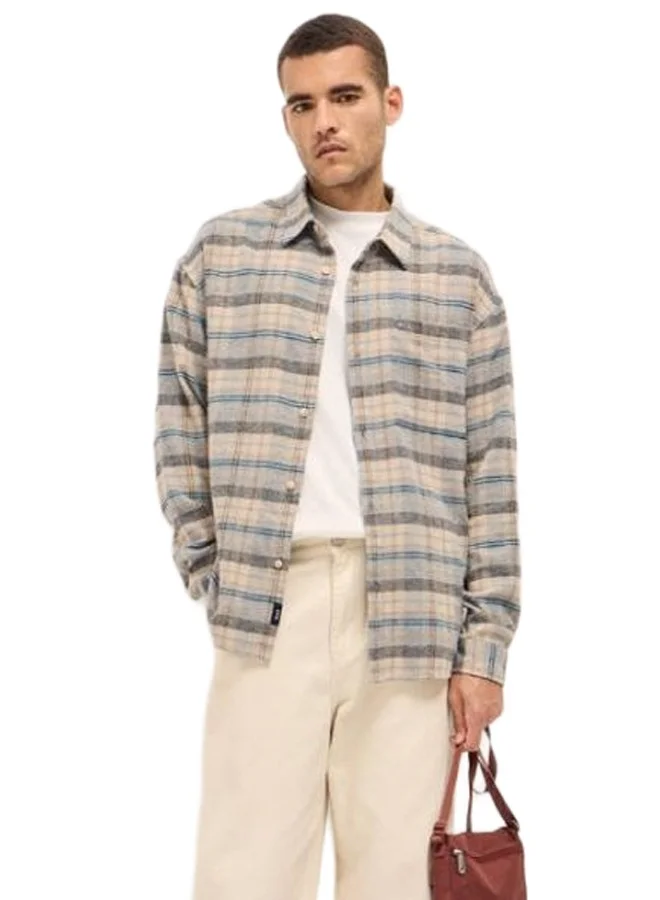 THE BEAR HOUSE Men's Shirt for Casual and Formal Wear | Classic Button-Down Style for Office, Daily Use, Travel, Events & All-Season Outfits | Versatile & Stylish Wardrobe Essential for Every Occasion