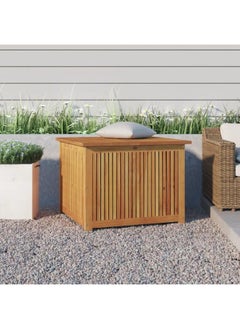 vidaxl vidaXL Garden Storage Box 75x75x58 cm Solid Wood Acacia  - Image 1