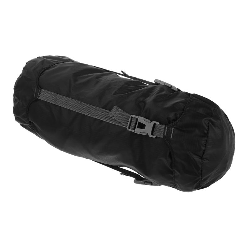 Compression Stuff Sack Water Resistant Space Saving Gear Lightweight Portable Storage Camping Hiking Travel Compact Easy Use Gray - Image 2