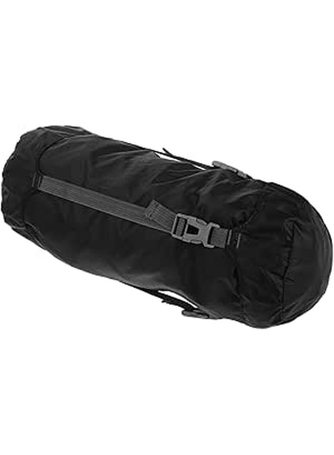 Compression Stuff Sack Water Resistant Space Saving Gear Lightweight Portable Storage Camping Hiking Travel Compact Easy Use Gray - Image 1