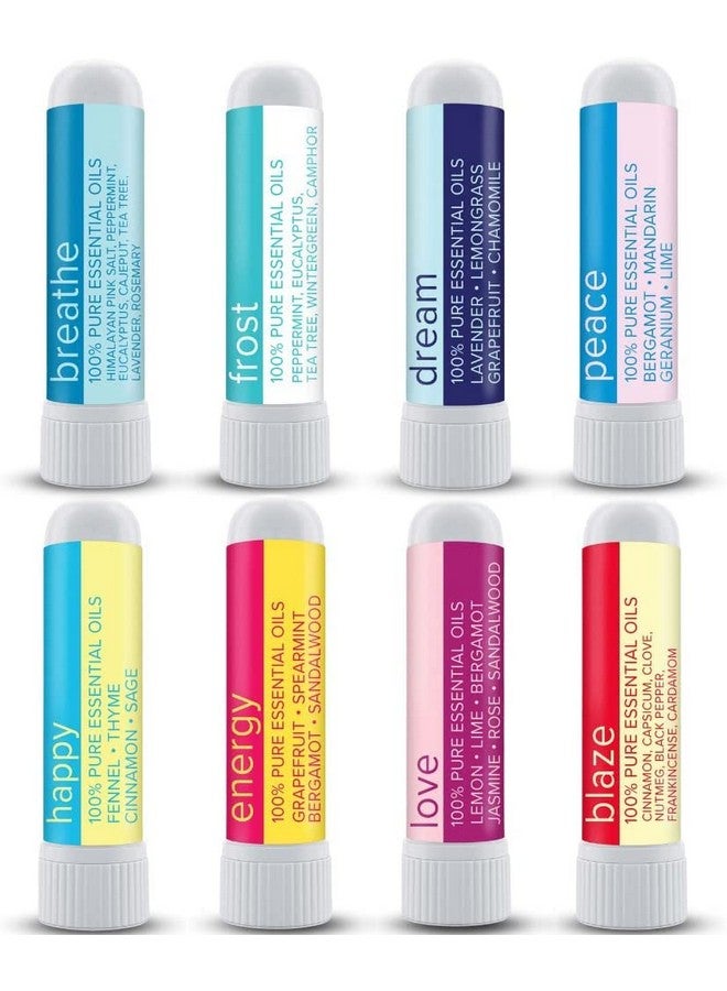 MOXE MOXĒ Nasal Inhaler Bundle, 8 Essential Oil Blends, Aromatherapy Sticks, Warming & Cooling Fragrances, Undiluted Oil, Natural Ingredients, Made in USA - Image 1