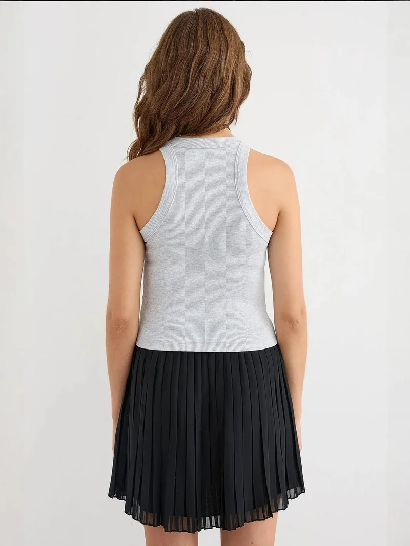 HICCUP Halter Neck Basic Tank Top
