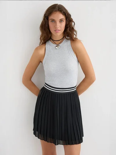 HICCUP Halter Neck Basic Tank Top