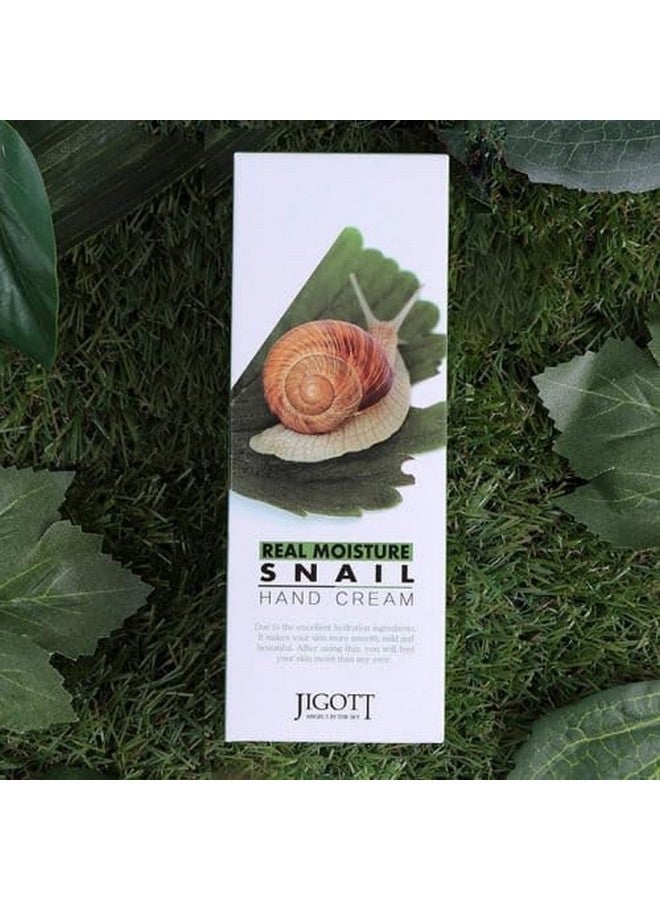 jigott Real Moisture Snail Hand Cream 100Ml/3.38Fl.Oz - Excellent Hydration Hand Cream (Snail) - Image 3