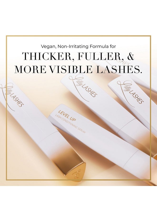 Lilly Lashes - Level Up Conditioning Lash Serum Eyelash Serum Eyelash Serum For Fuller Natural Lashes Non Irritating Lash Serum And Eyebrow Serum Lash Therapy - Image 1