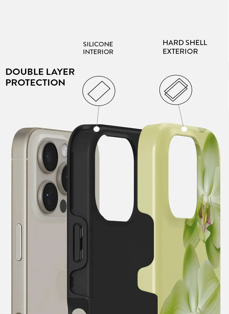 بورجا حافظة Burga iPhone 16 Pro Max، غلاف صلب مكون من قطعتين + جزء داخلي من مادة TPU، ممتص للصدمات، يمكن الوصول إلى جميع المنافذ، إطار مرتفع لحماية الشاشة والكاميرا، طباعة عالية الجودة لا تبهت أبدًا، نقاء