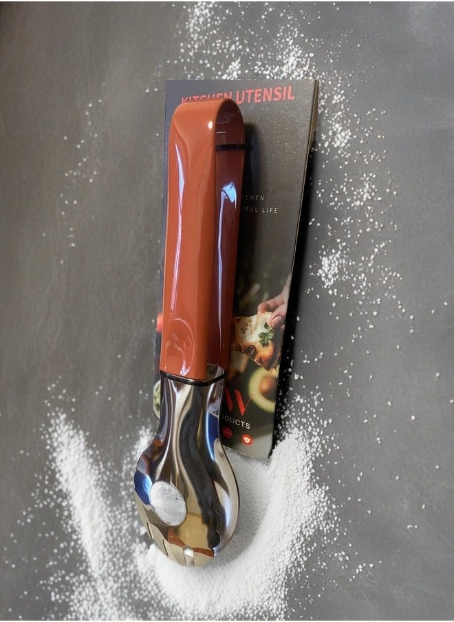 C&E Stainless Steel Food Tongs With Black Ergonomic Handles  - Image 4
