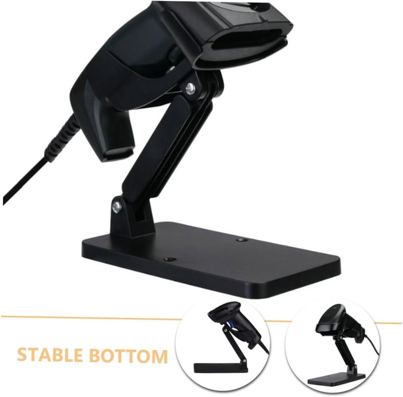 DOITOOL Handheld Scanner Stand Adjustable Barcode Scanner Holder for Easy Scanning Bracket for Supermarkets and Stores Compact Design for Desk Use - Image 3