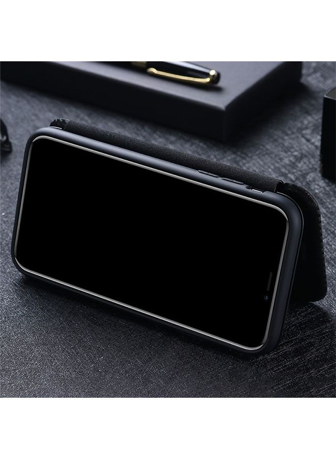 أوشن هواوي هونور ماجيك 5 لايت / هونور x9a / هونور x40 5G الهاتف المحمول قذيفة ، لينة تبو الصف العسكري إسقاط الحماية ، المغناطيسي إدراج غطاء الوجه قوس هونور ماجيك 5 لايت / x9a / x40 5g أسود الهاتف المحمول ق - Image 4