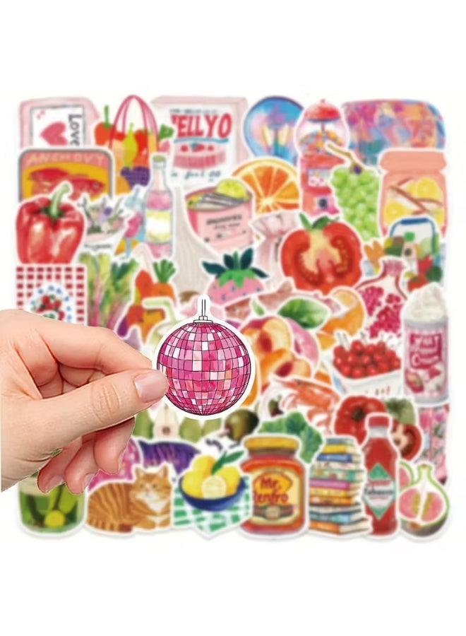 Kandid 50pcs Mediterranean Artistic Stickers – Decorative Decals for Laptop, Scrapbook & Luggage (Mediterranean Art) - Image 5