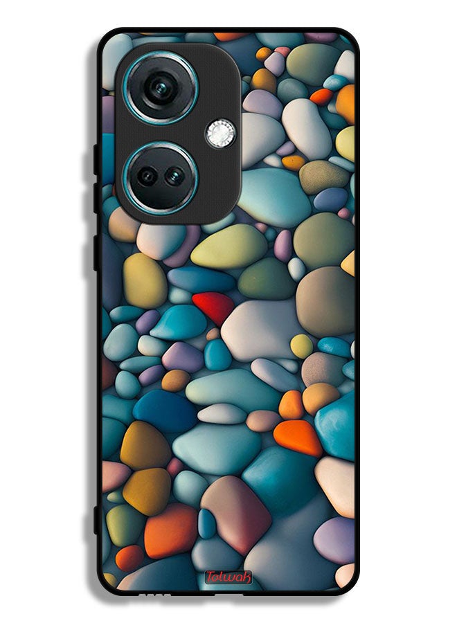 Tolwak OnePlus Nord CE3 Protective Case Cover Stones Abstract Pattern - Image 1
