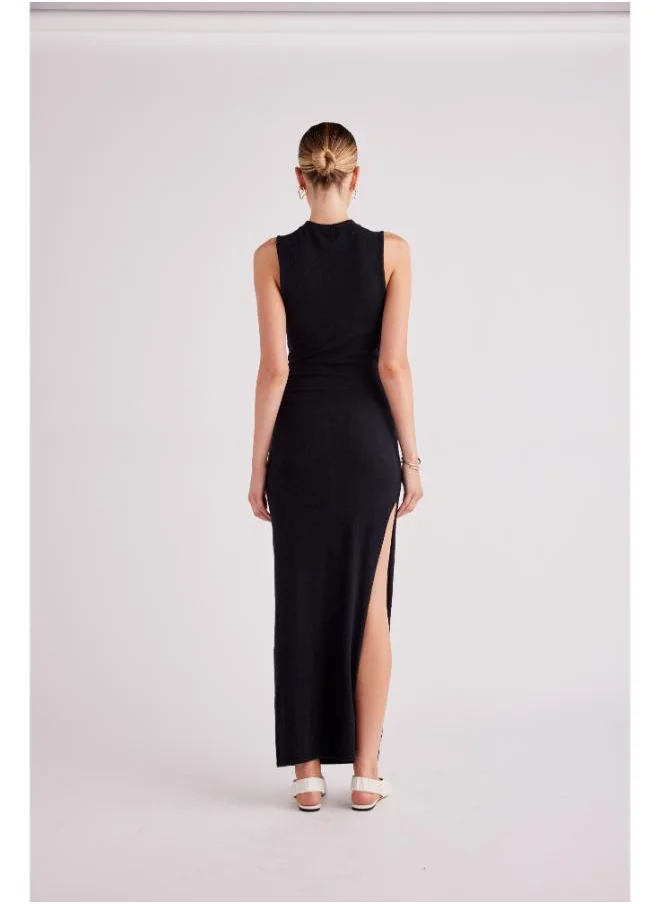 SNDYS Eisha Tie Detailed Maxi Dress