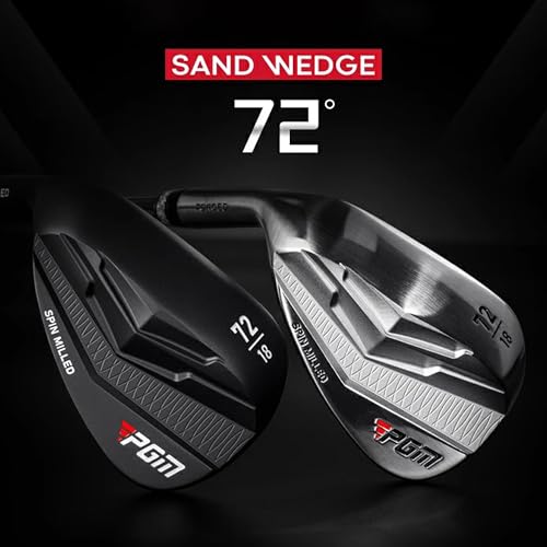 PGM Left Handed Wedge 72 Degrees Premium Sand Wedge Lob Wedge for Men Women CNC Textured Bunker Buster Escape Bunkers and Save Strokes Around The GreenHigh Loft Golf Club - Image 3