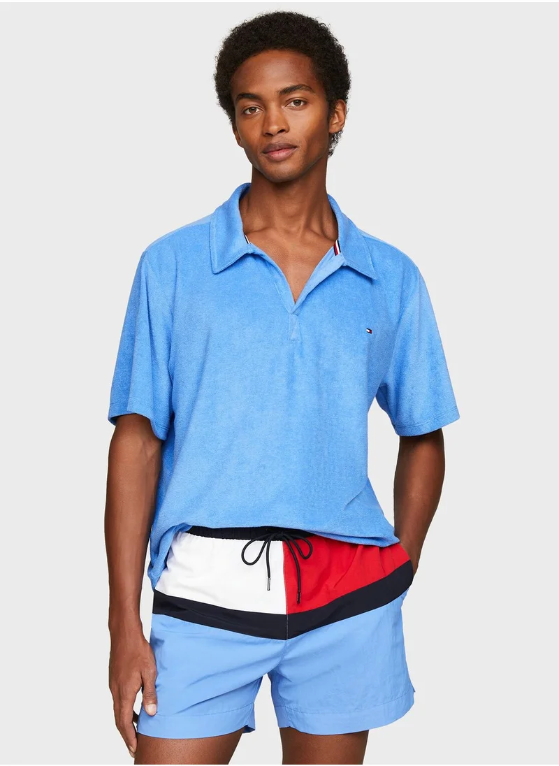 TOMMY HILFIGER Logo Terry Polo