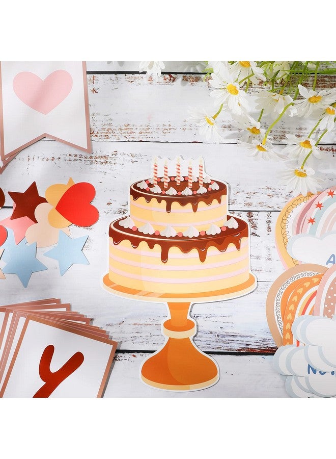 مارسبارك مجموعة لوحات إعلانات عيد الميلاد بألوان قوس قزح مكونة من 65 قطعة لتزيين الفصول الدراسية ومخططات أعياد الميلاد للفصول الدراسية (لون بوهو) - Image 4