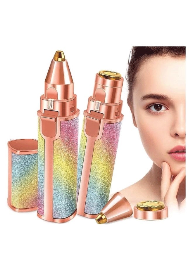 BLAWLESS 2 in 1 Rechargeable USB Painless Face & Eyebrow Hair Remover - Image 2