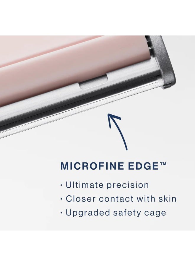 DERMAFLASH LUXE+ Sonic Dermaplaning Tool for Face Peach Fuzz Removal, Anti-Aging and Exfoliation, Icy Pink - Image 3