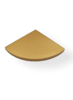 Home Ezz Wooden Corner  Gold 29.5 x29.5 cm  - Image 1