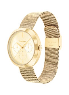 Women's Analog Round Shape Stainless Steel Wrist Watch 25200339 - 38.5 Mm