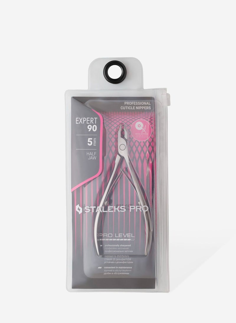STALEKS PRO Professional Cuticle Nippers - EXPERT 90 | 5 mm - Image 4
