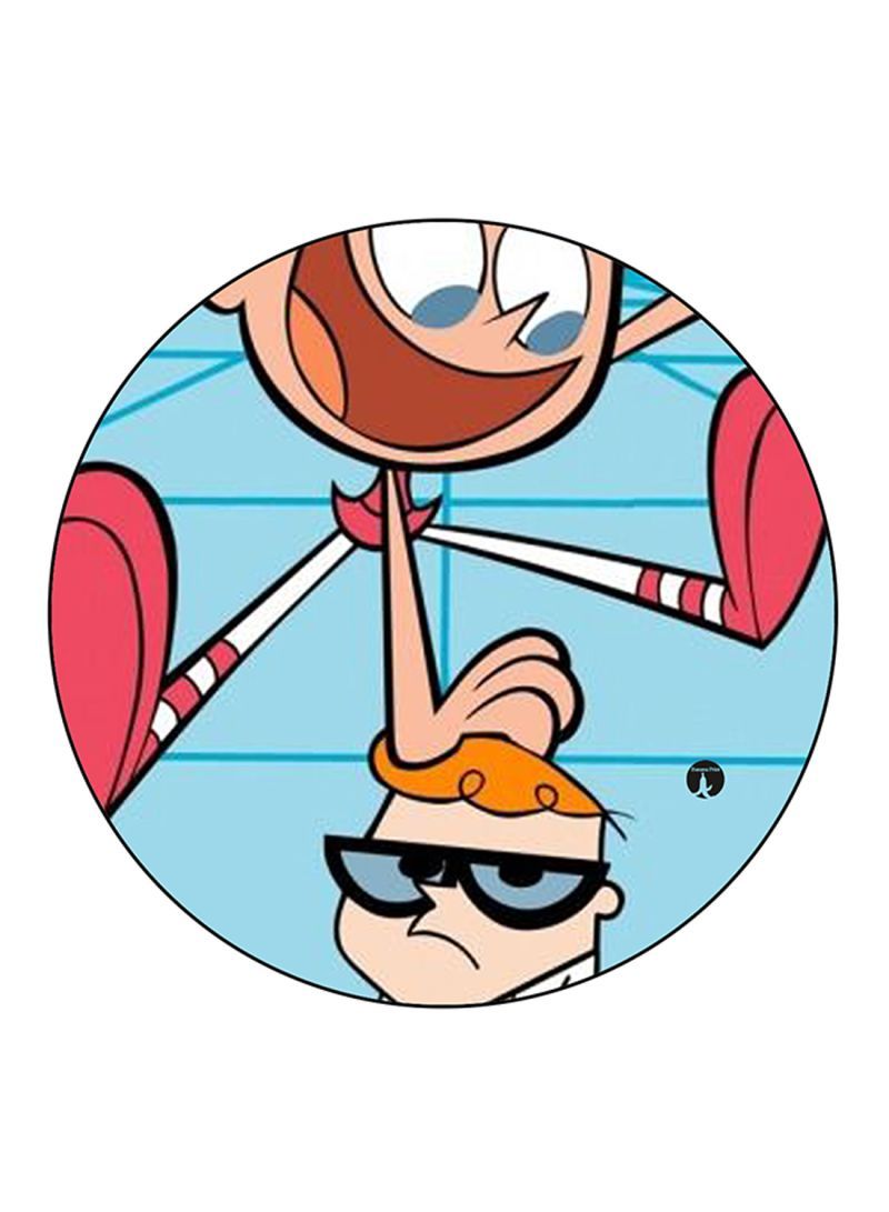 RKN Dexter Laboratory Printed Mouse Pad Multicolour