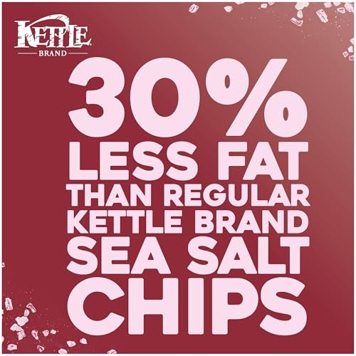 Kettle Brand Potato Chips, Air Fried Himalayan Salt Kettle Chips, 6.5 Oz Bag - Image 2