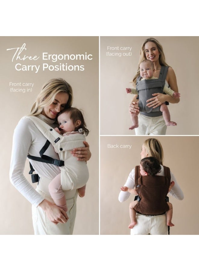 boba Auri Baby Carrier Grey - Image 5