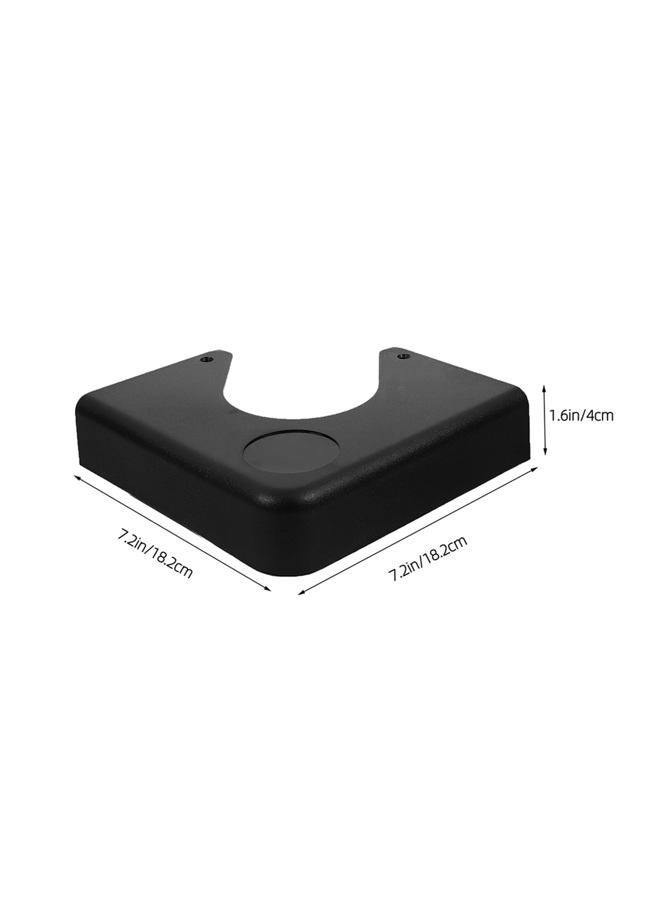 NULYLU 4pcs Pool Table Corners Replacement Black Metal Corner Guard Plate for Billiard Table Accessory - Image 2