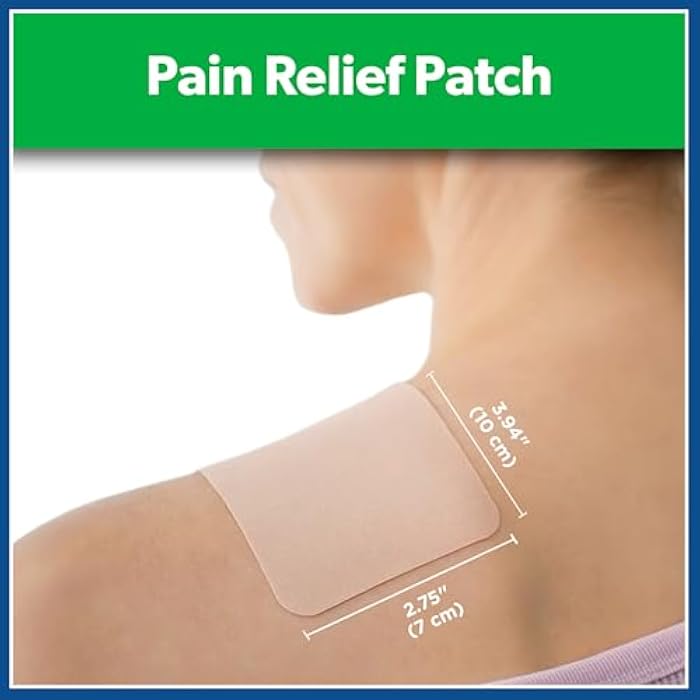 Salonpas Pain Relief Patch, 20 Count (Pack of 1), Up to 12 Hours Temporary Relief of Mild to Moderate Pain, Backache, Sore Muscle, Sprains, Bruises - Image 2