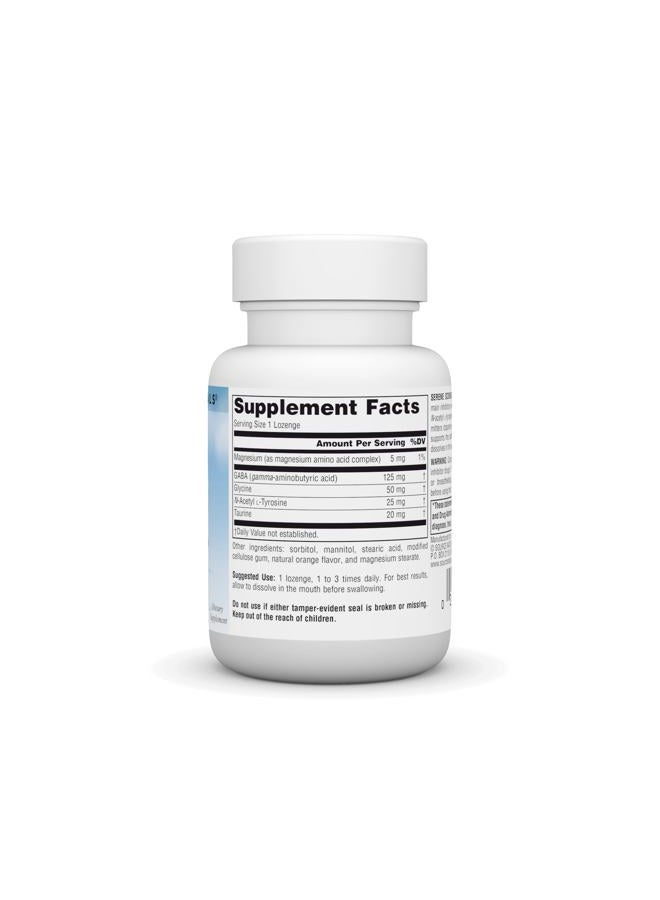 Source Naturals Serene Science GABA, 125 mg, Orange Flavored* - 30 Tablets - Image 2