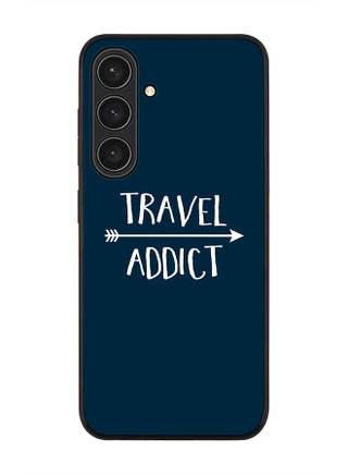 Rugged Black edge case for Samsung Galaxy S24 Plus, Slim fit Soft Case Flexible Rubber Edges Anti Drop TPU Gel Thin Cover- Travel Addict - pzsku/ZC266060BB9327396DFF4Z/45/_/1705913343/fb705985-1320-41e9-9bc0-29126576815c