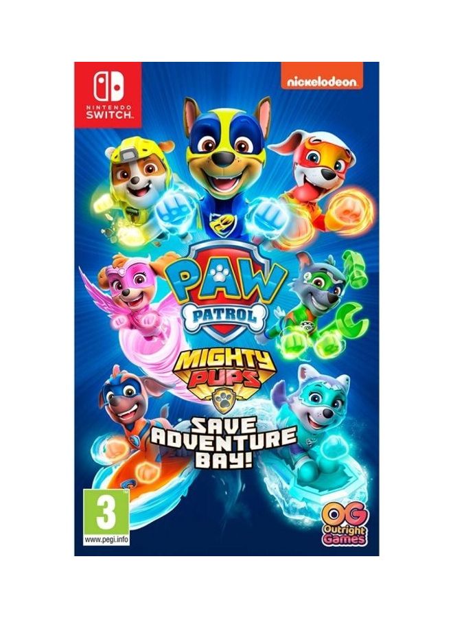 لعبة Paw Patrol Mighty Pups Save Adventure Bay (إصدار عالمي) - مغامرة - nintendo_switch