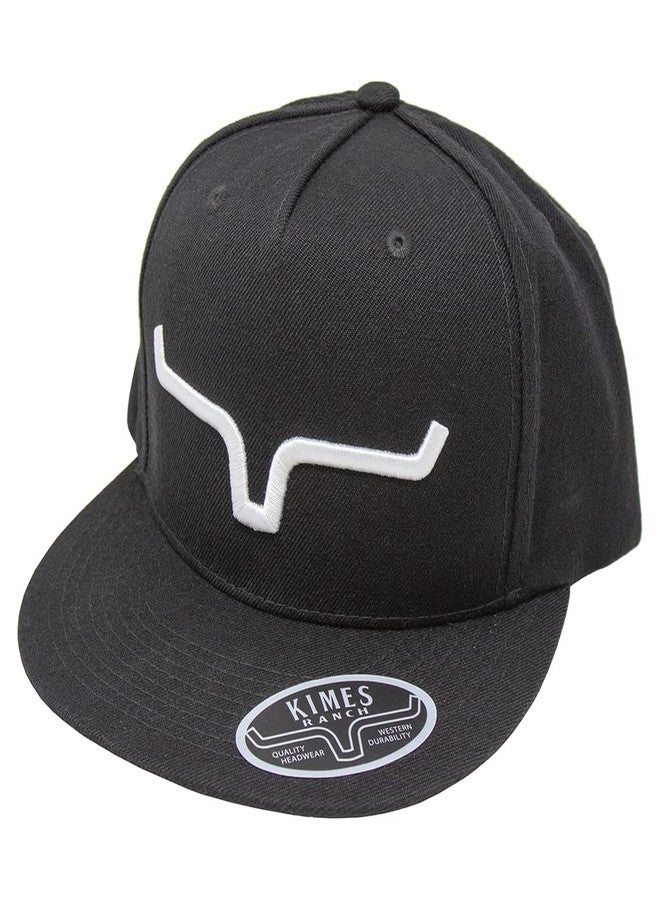 Kimes Ranch Unisex Weekly Tall 5-Panel Adjustable Snapback Hat Denim - Image 2
