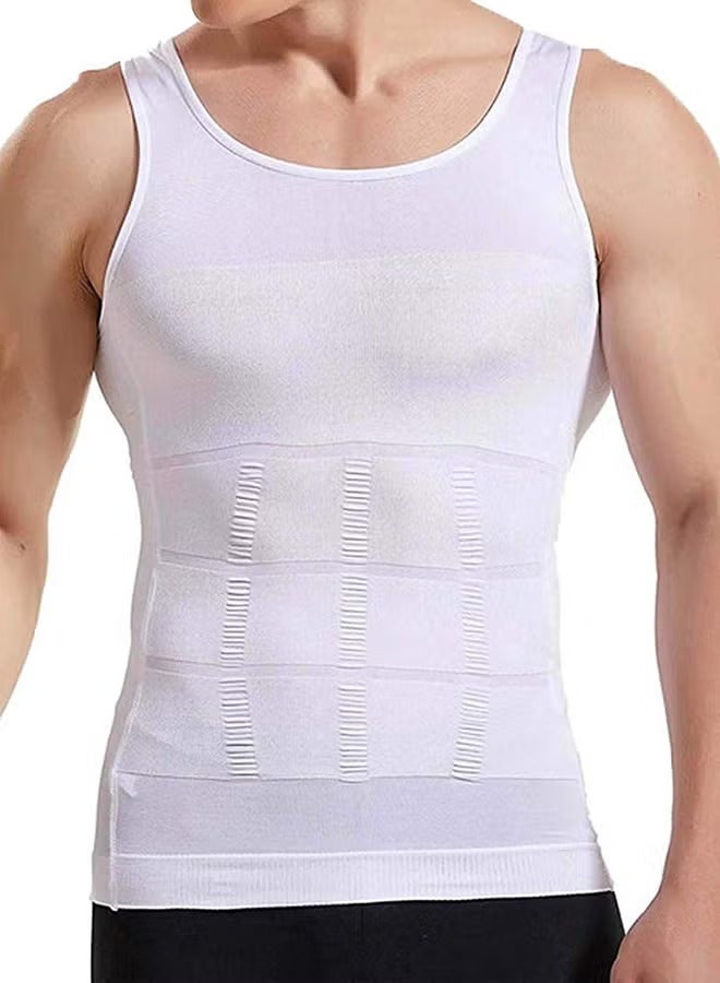 مشد الجسم سليم آند ليفت باللون الأبيض – مقاس متوسط - Image 5