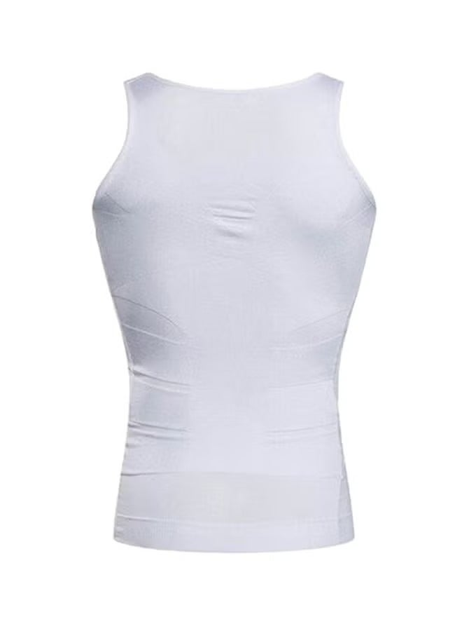 مشد الجسم سليم آند ليفت باللون الأبيض – مقاس متوسط - Image 4