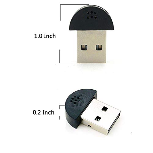 Kinobo Mini USB Microphone for Chat & Skype, Desktop/Laptop PC Mic (Mini Mic) - Image 4