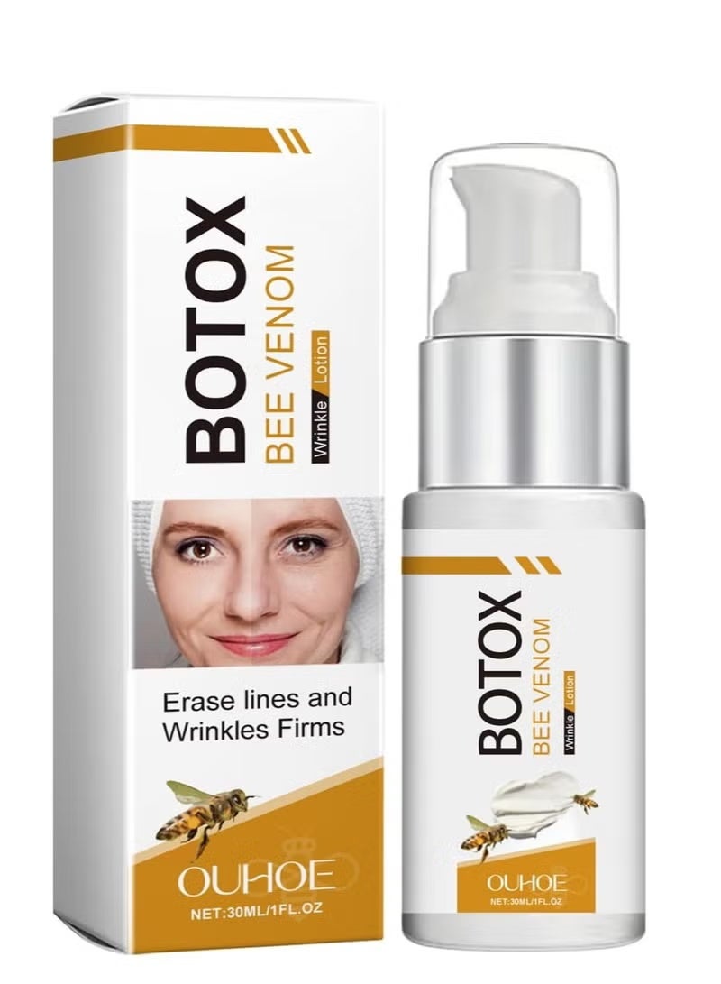 OUHOE New Botox Bee Venom Wrinkle Lotion, Anti-Wrinkle Firming & Moisturizing Multi-Purpose Lotion, Upgrade Bee Venom Skin Treatment for Wrinkle Removal, Suitable for All Skin Types (30ml) - Image 1
