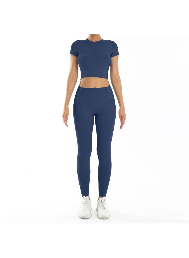 عام 2 قطعة اليوغا مجموعة الصالة الرياضية الملابس الرياضية اليوغا الدعاوى للنساء - Image 1