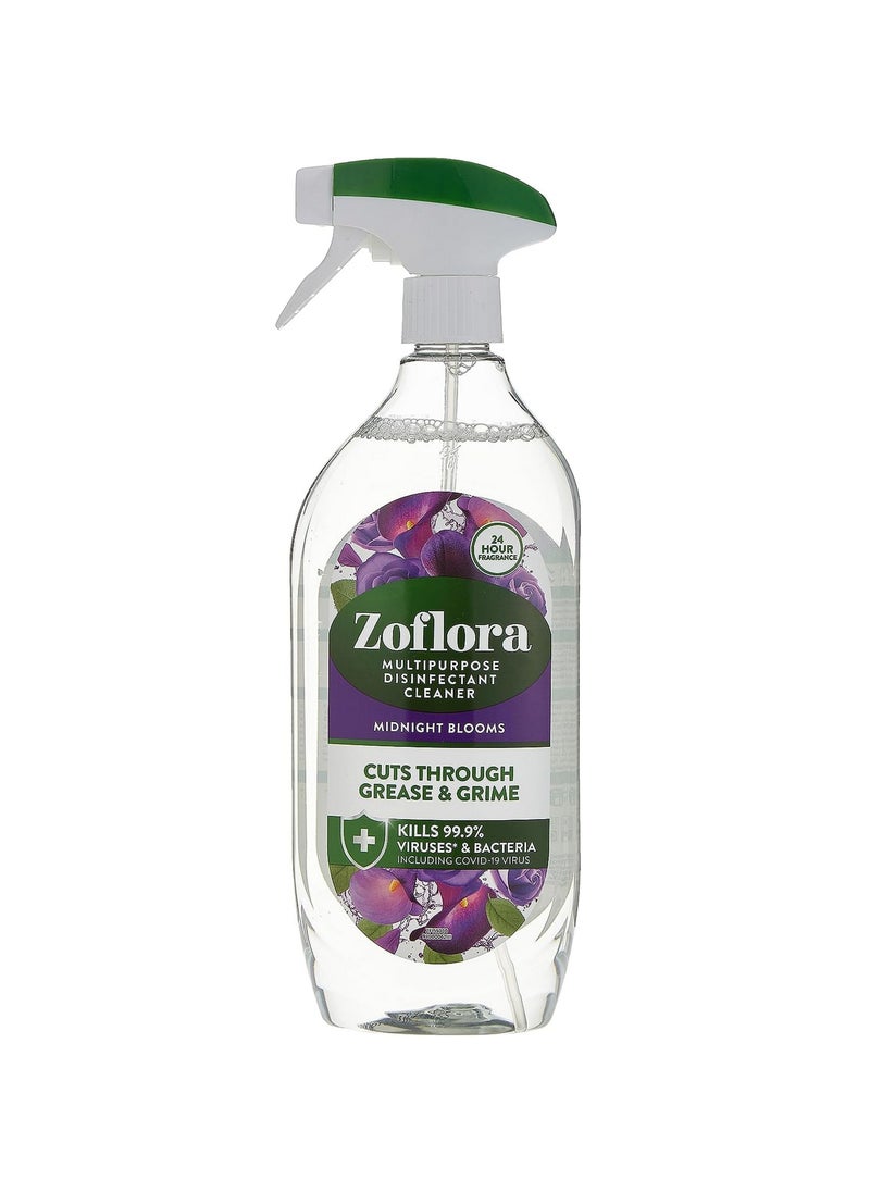 Zoflora Multipurpose Disinfectant Cleaner Midnight Blooms 800 ML  - Image 1