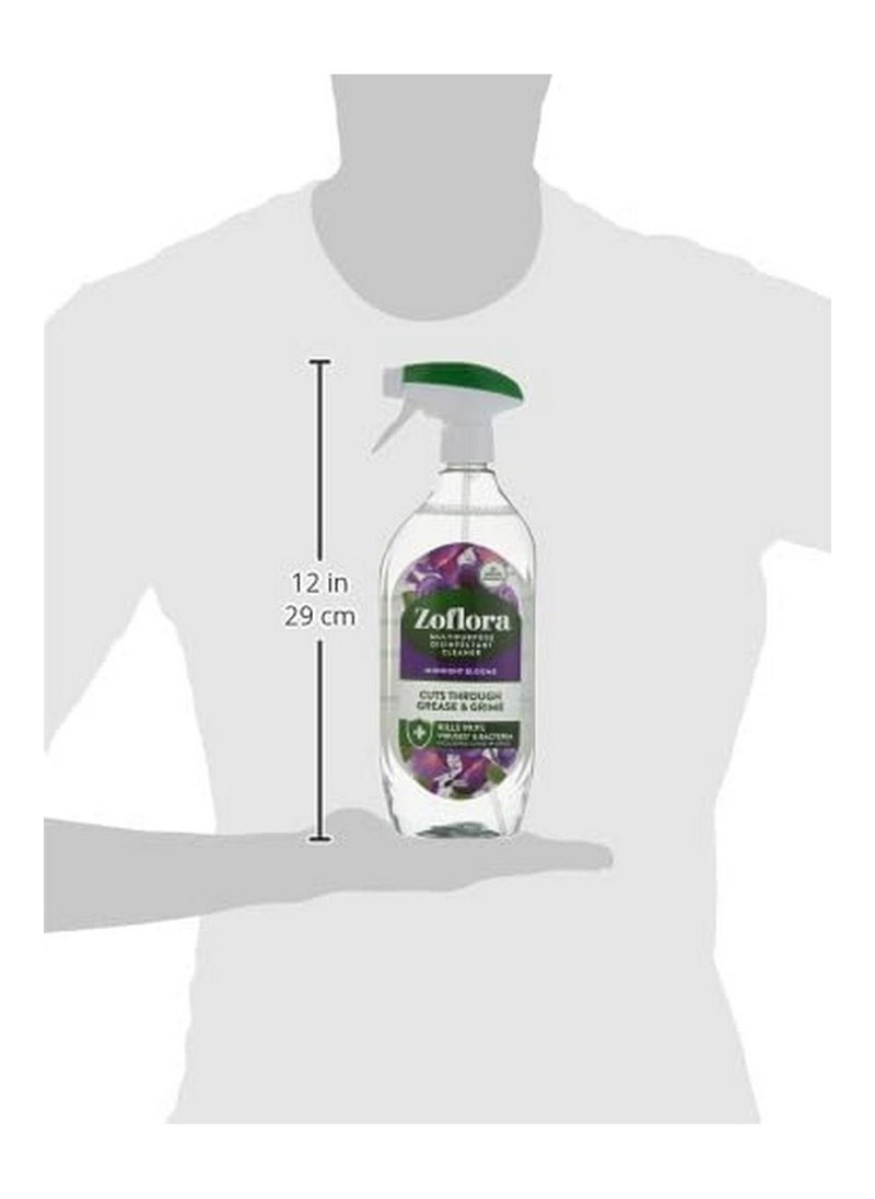 Zoflora Multipurpose Disinfectant Cleaner Midnight Blooms 800 ML  - Image 4