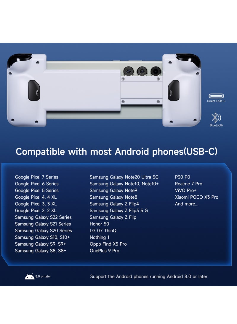 Beauenty 2024 latest e-sports mobile game controller EasySMX M05 TypeC wired Bluetooth dual mode plug and play - Image 4