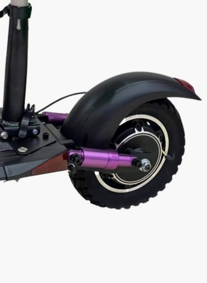 Winner Sky Electric Scooter E10 3 Lights Upgraded Version Battery 48 13Ah Motor 1200W Extra Smooth Purple - Image 4