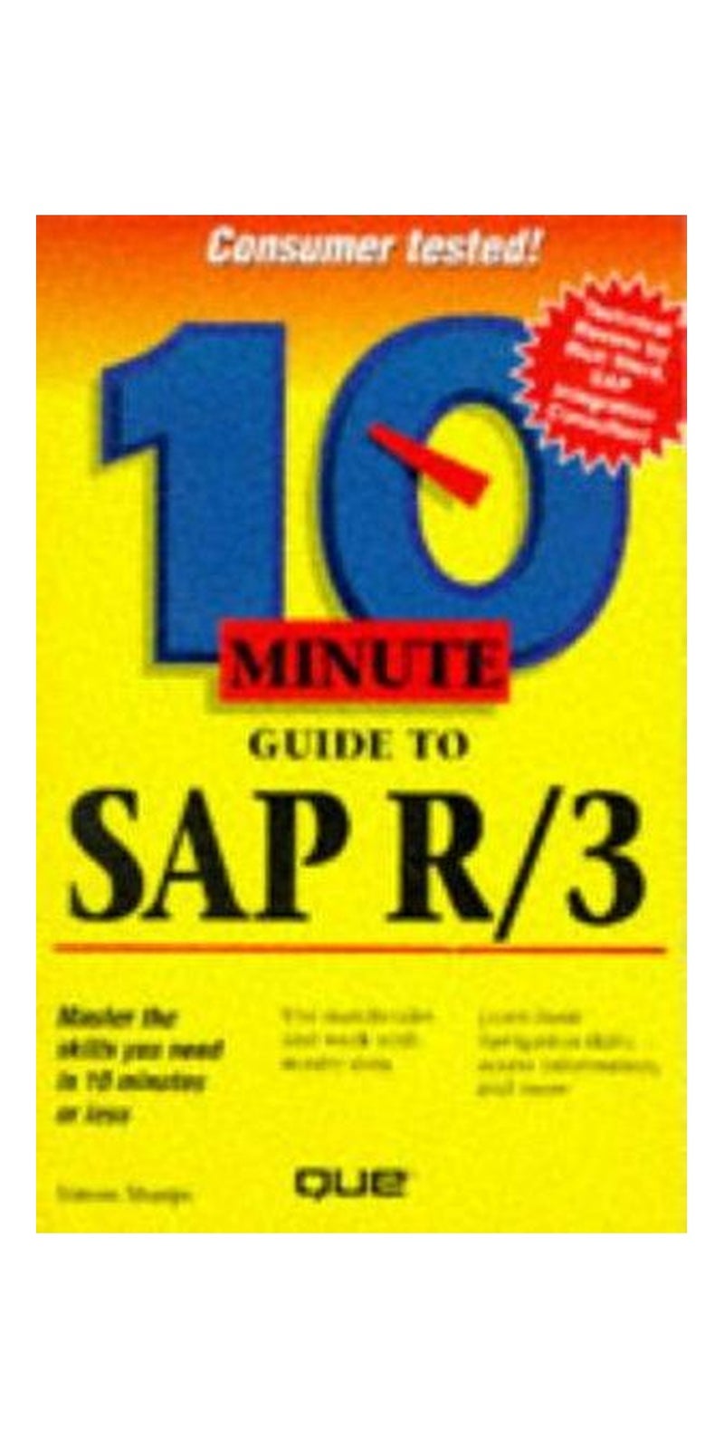 10 minute guide to SAP R/3 | Authored by Simon Sharpe | Paperback | Published by Que