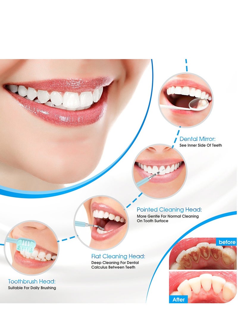 وايرلس Smart Sonic Dental Cleaner Remove Calculus 5 Cleaning Modes, Touch Electric Toothbrush - Image 2