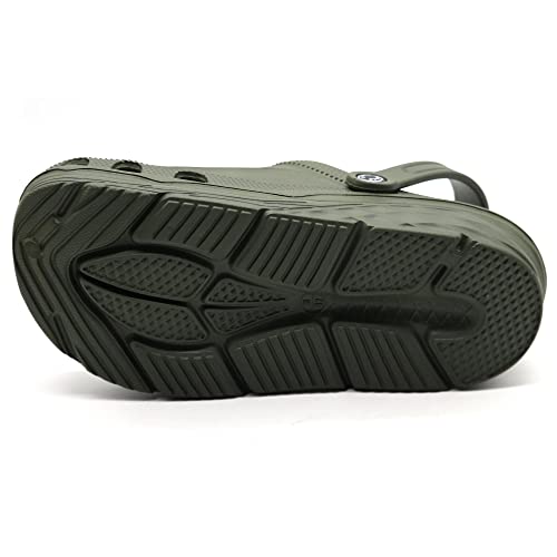 SVAAR Men's Olive Green Clogs - 7 UK - Image 5