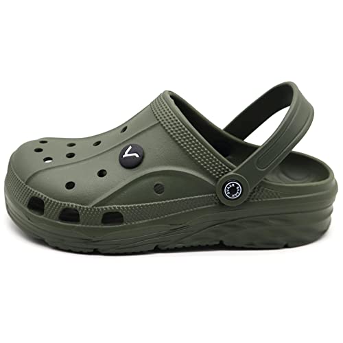 SVAAR Men's Olive Green Clogs - 7 UK - Image 3