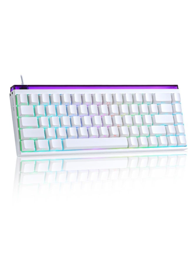 MADLIONS Nano 68 Esports Mechanical Gaming Keyboard, Hall Effect Magnetic Switches, Rapid Trigger Adjustable Actuation,PBT Keycaps,RGB Wired Keyboard for Mac/Win  - Image 1