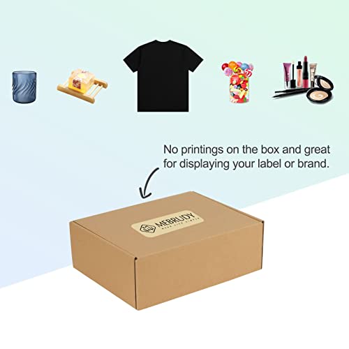 MEBRUDY 12x9x3 Inches Shipping Boxes Pack of 20, Small Corrugated Cardboard Box for Mailing Packing Literature Mailer - Image 4