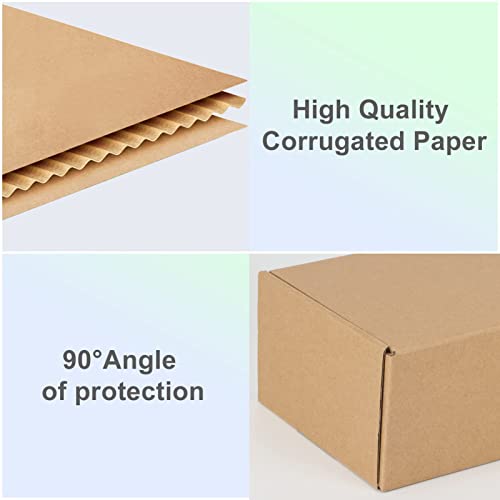 MEBRUDY 12x9x3 Inches Shipping Boxes Pack of 20, Small Corrugated Cardboard Box for Mailing Packing Literature Mailer - Image 5